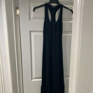 Small Bebe black maxi dress